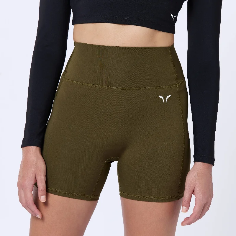 5"" Cycling Shorts - Dark Olive