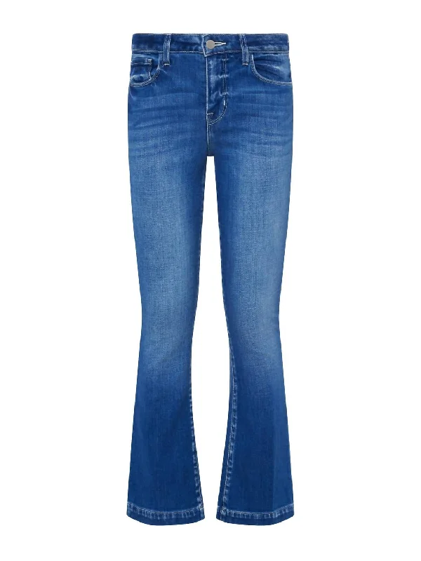 Ali Slim Flare Leg Jeans In Blue