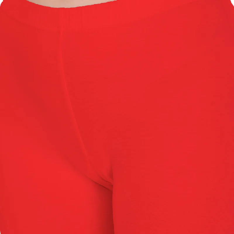 T.T. Pearl Women 100% Cotton Multipurpose Shorts Pack Of 2 Red & Black