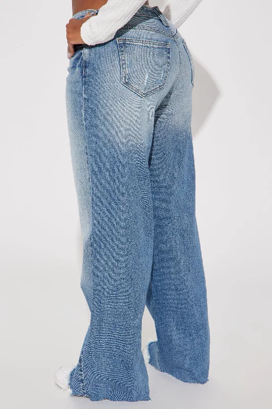 Dahlia Baggy Jeans - Medium Wash