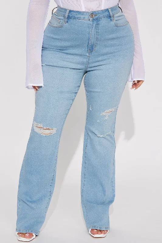 Got It Like That Curvy Stretch Bootcut Jean - Medium Wash