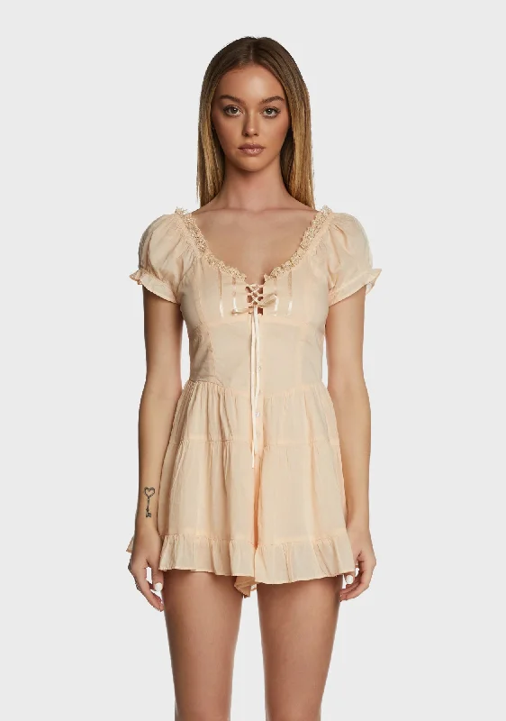 Lily Lace Romper