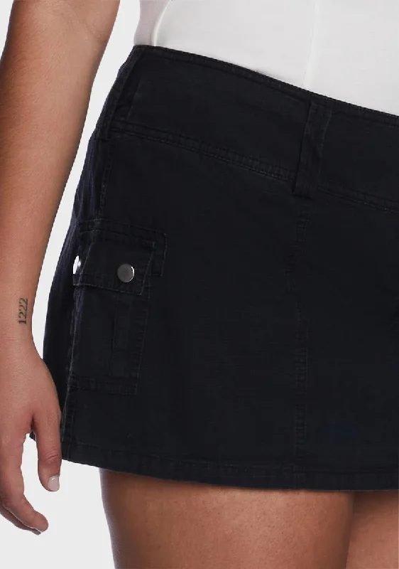 Plus Hung Up On You Mini Skort