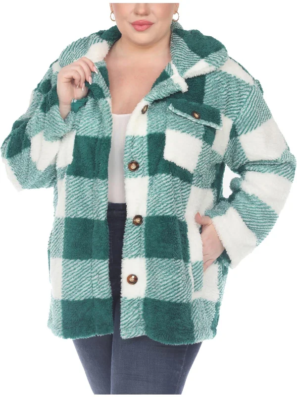 Plus Size 2X / green/white