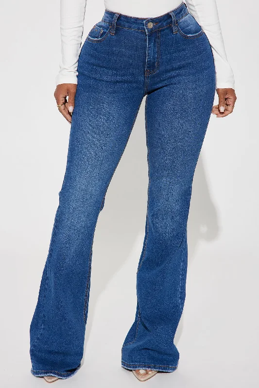 Sheri Soft Stretch Bootcut Jeans - Medium Wash