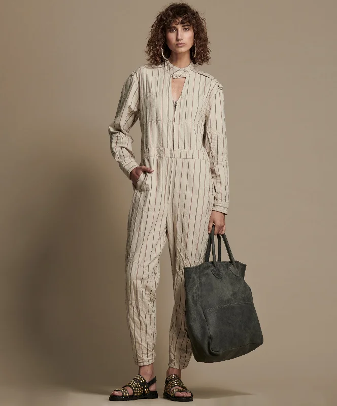 STONE STRIPE CANYON JUMPSUIT