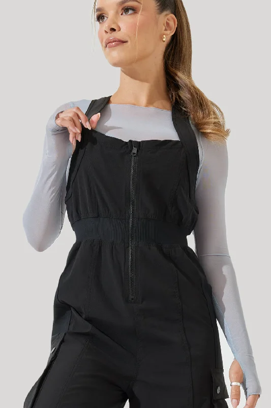 Take A Hike Overalls - Black