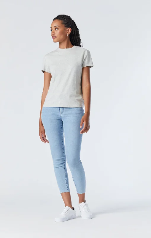 TESS SUPER SKINNY JEANS IN BLEACHED SUPERSOFT