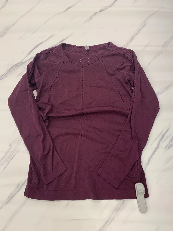 Athletic Top Long Sleeve Crewneck By Athleta  Size: S