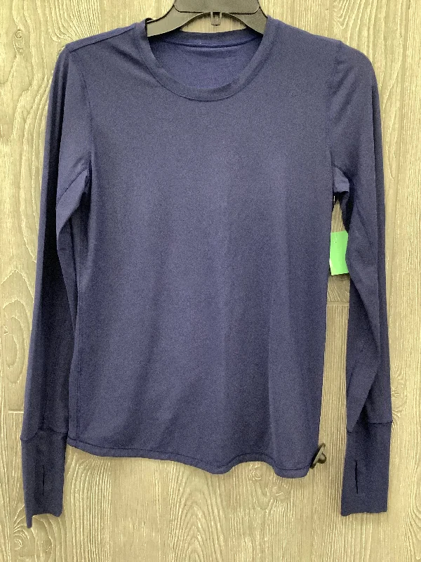 Athletic Top Long Sleeve Crewneck By Lululemon  Size: 4