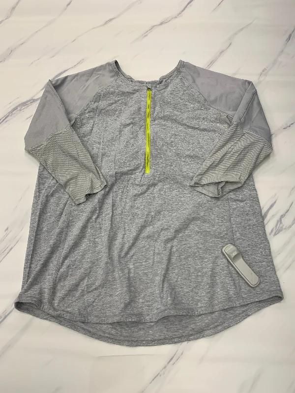 Athletic Top Long Sleeve Crewneck By Lululemon  Size: 8