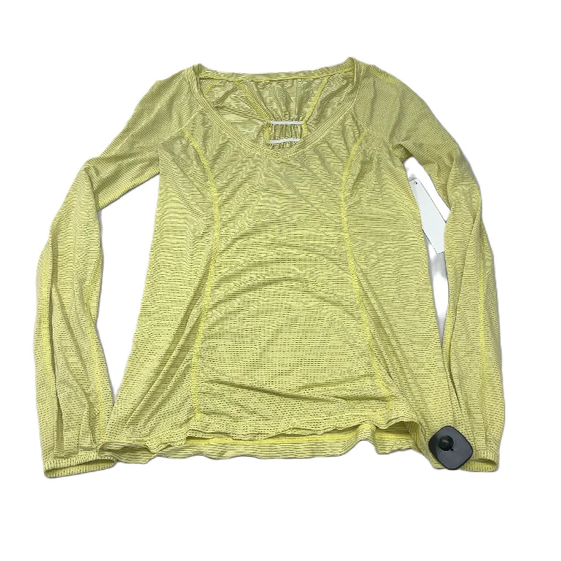 Athletic Top Long Sleeve Crewneck By Lululemon  Size: S