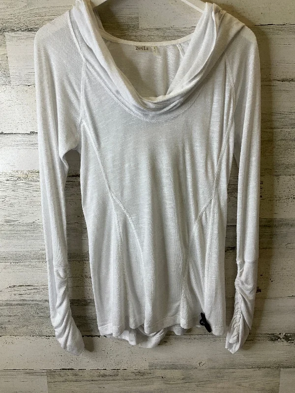 Athletic Top Long Sleeve Hoodie By Zella  Size: M