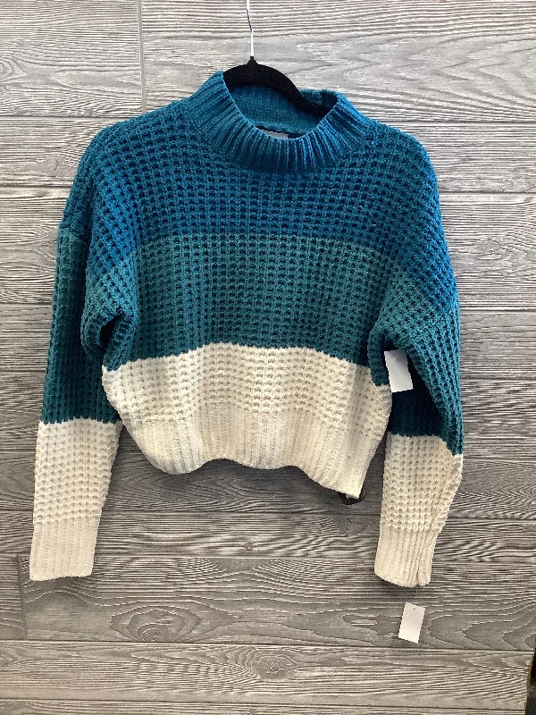 Blue Sweater Clothes Mentor, Size M