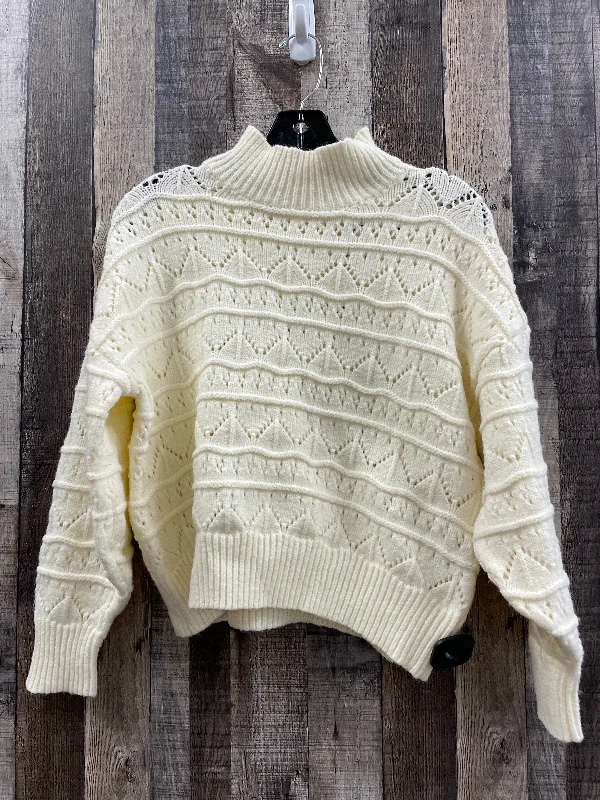 Sweater By Cme In Cream, Size: S