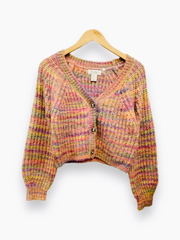 Sweater By Jessica Simpson In Multi-colored, Size: S