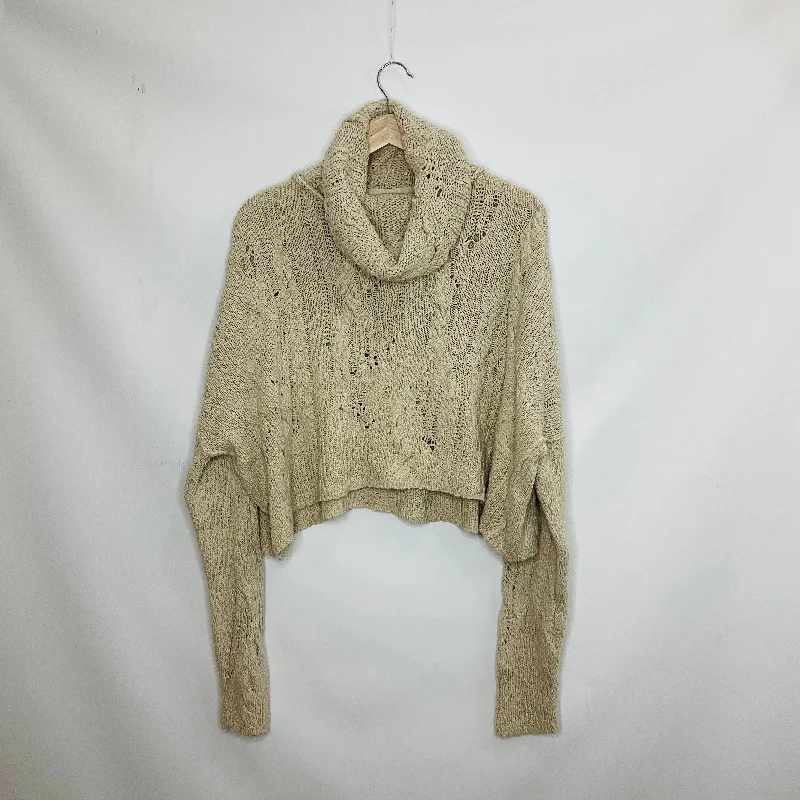 Tan Sweater Free People, Size L