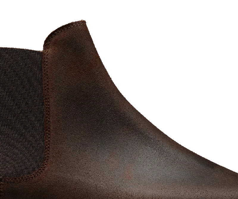 Chelsea 5 Dark Brown Rough-Out Suede