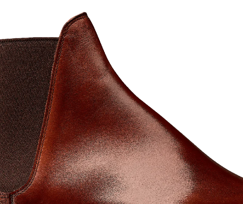 Chelsea 8 Chestnut Burnished Calf