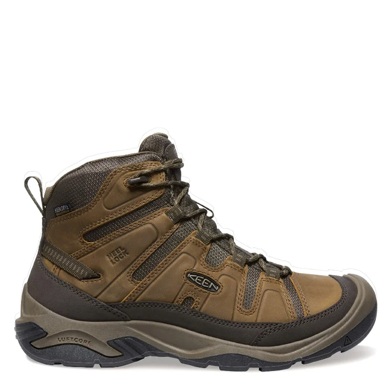 Men's KEEN, Circadia Mid Waterproof Hiking Boot - Wide Width