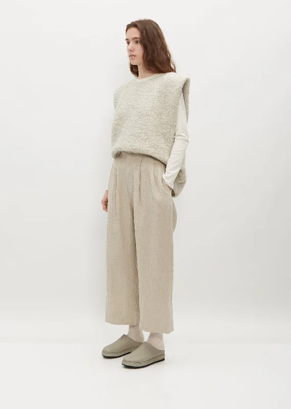 Como Linen Wool Trouser