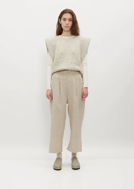 Como Linen Wool Trouser