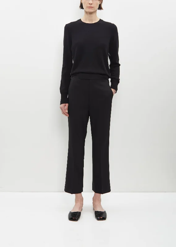 High Waisted Crop Trouser