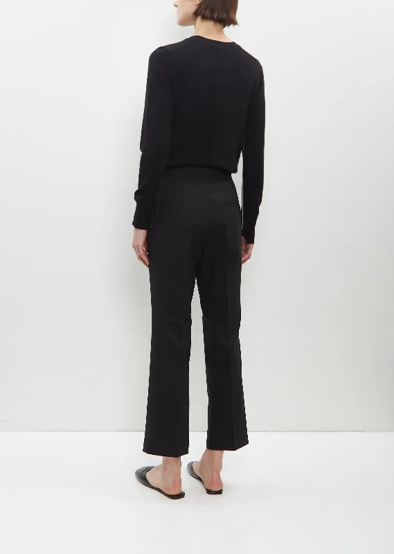 High Waisted Crop Trouser