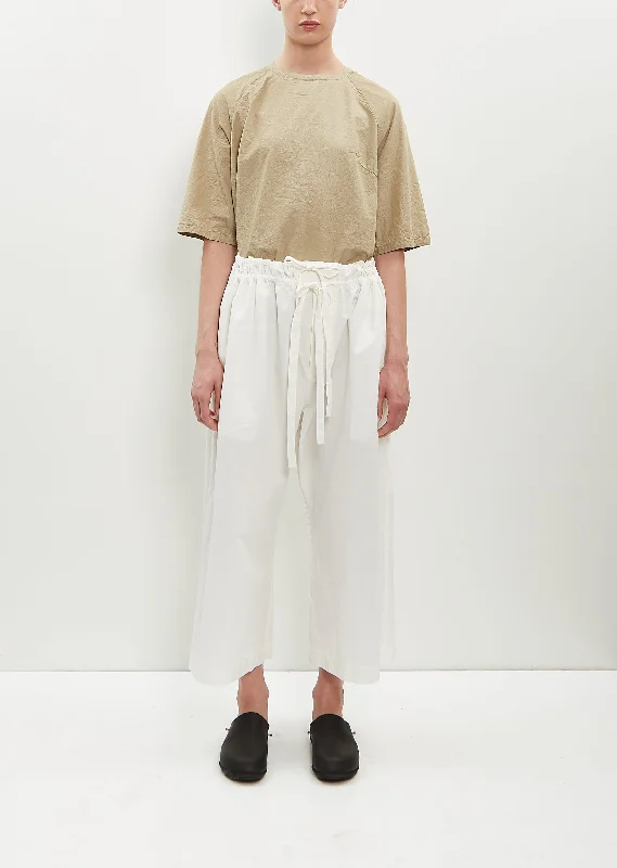 Denmark Cotton Short Pant — White