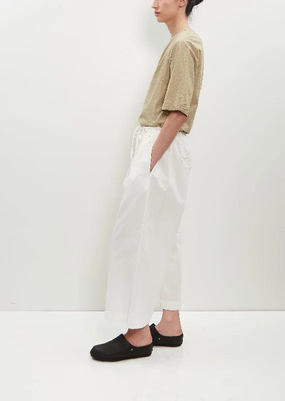 Denmark Cotton Short Pant — White