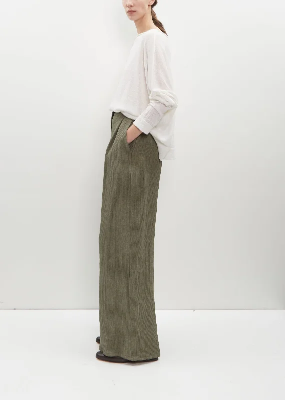 Wave Linen Full Pants