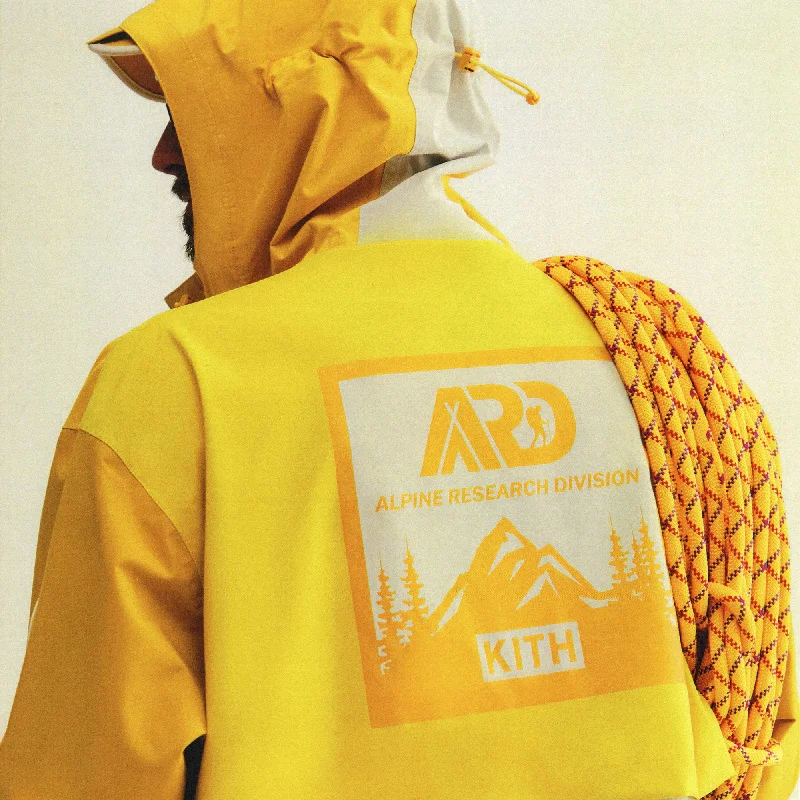 Kith for Columbia Madison Jacket - Deep Yellow