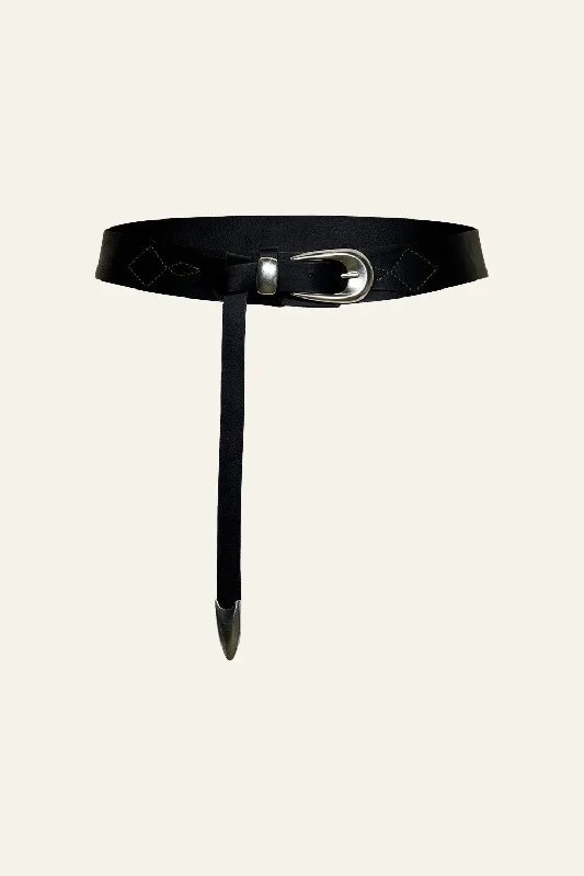 Del Oeste Belt In Black