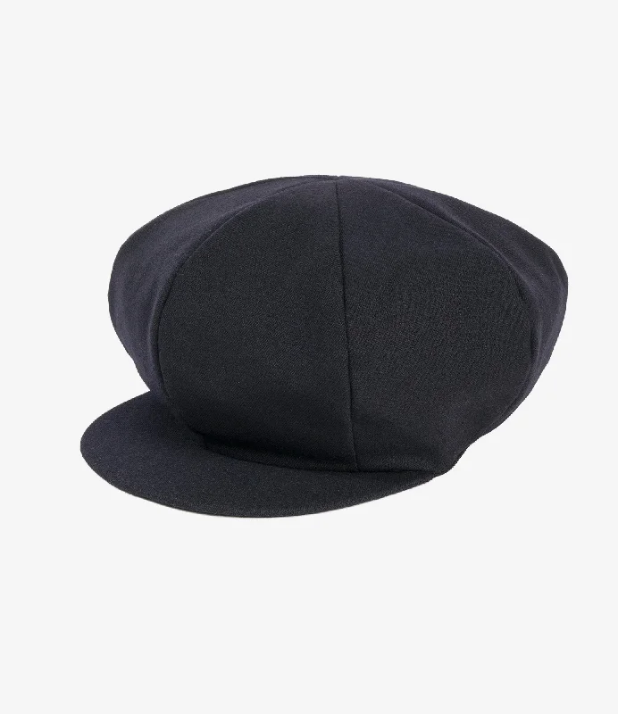 Engineered Garments Newsboy Cap - Dk.Navy Wool Uniform Serge