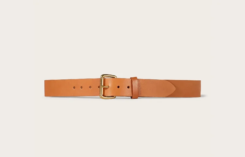 Filson 1-1/2"" Leather Belt (Tan)