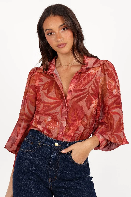 Fleetwood Blouse - Tropics