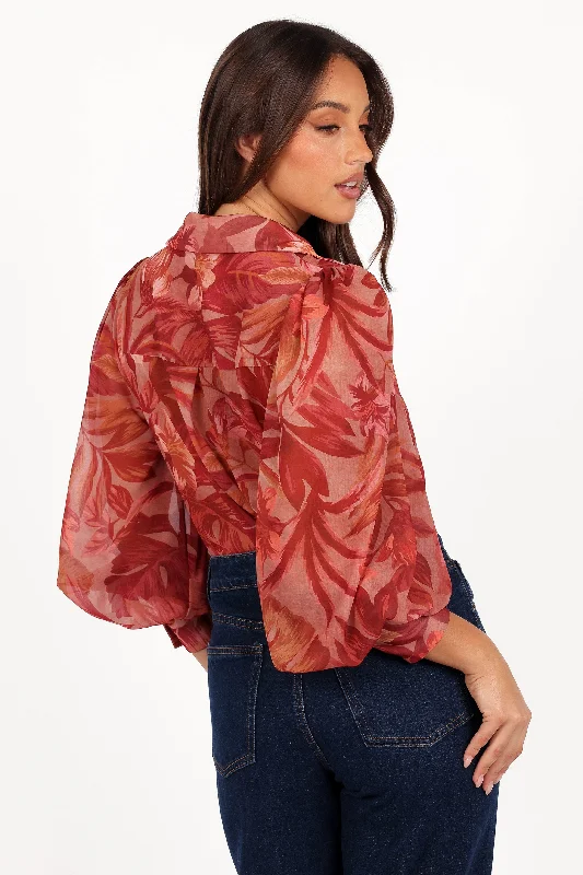 Fleetwood Blouse - Tropics