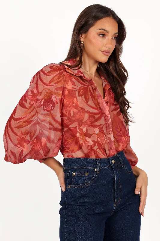 Fleetwood Blouse - Tropics