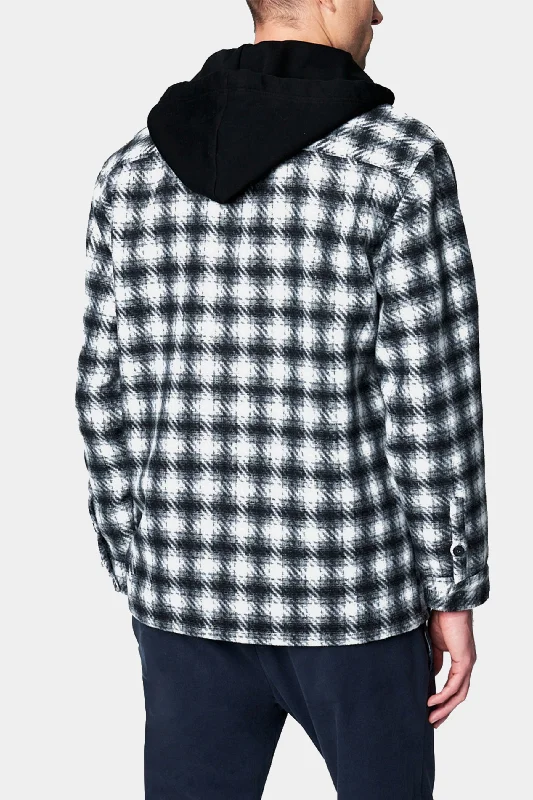 Plaid Hoodie Flannel