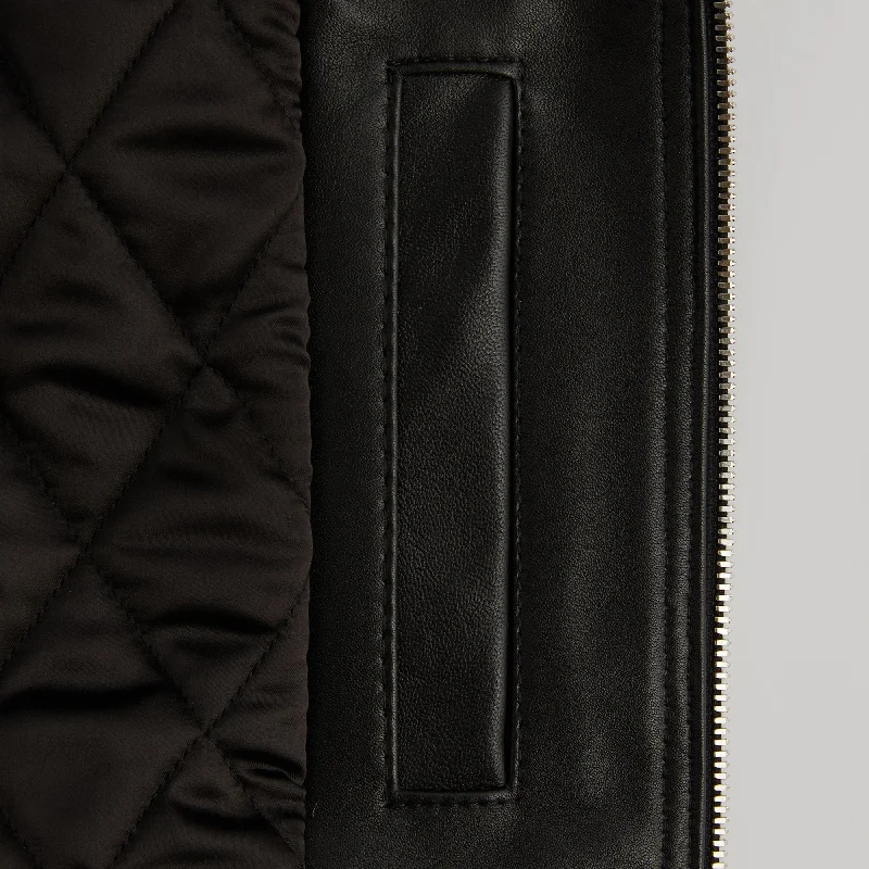 Kith Leather Maclay Jacket - Black