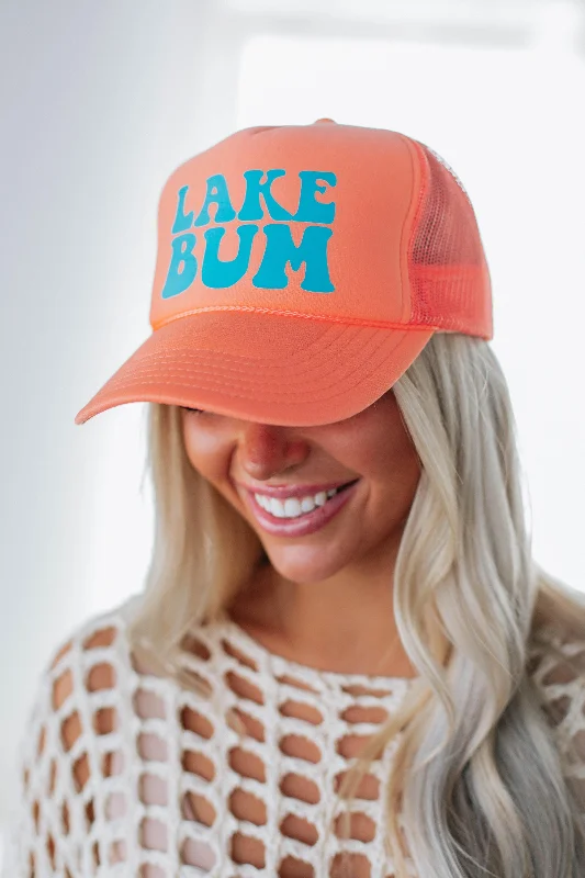 Lake Bum Trucker Hat