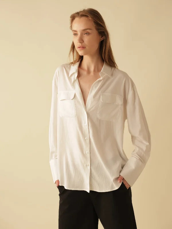 Long Sleeve Button Front Shirt