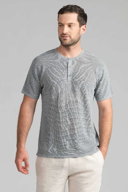 Mens Gilford Henley Tee - Peninsula