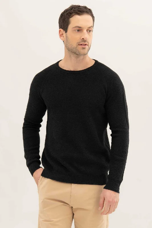 Mens Koa Sweater - Blackberry