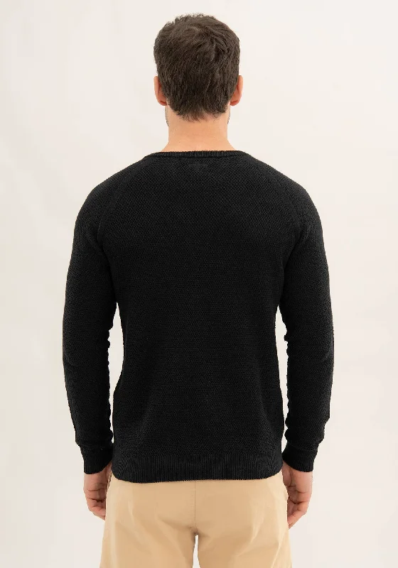 Mens Koa Sweater - Blackberry