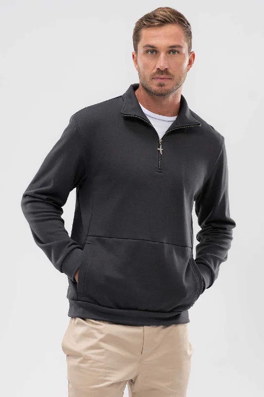 Mens Liam Half Zip - Phantom