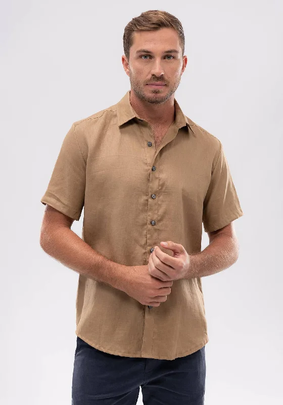 Mens Oren Shirt - Walnut