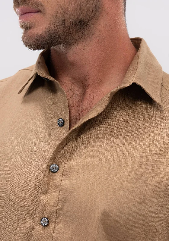 Mens Oren Shirt - Walnut