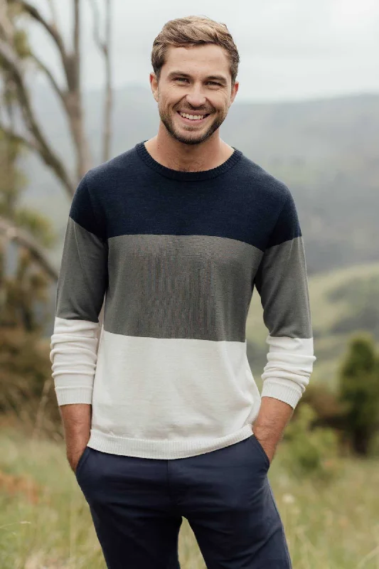 Mens Segment Sweater