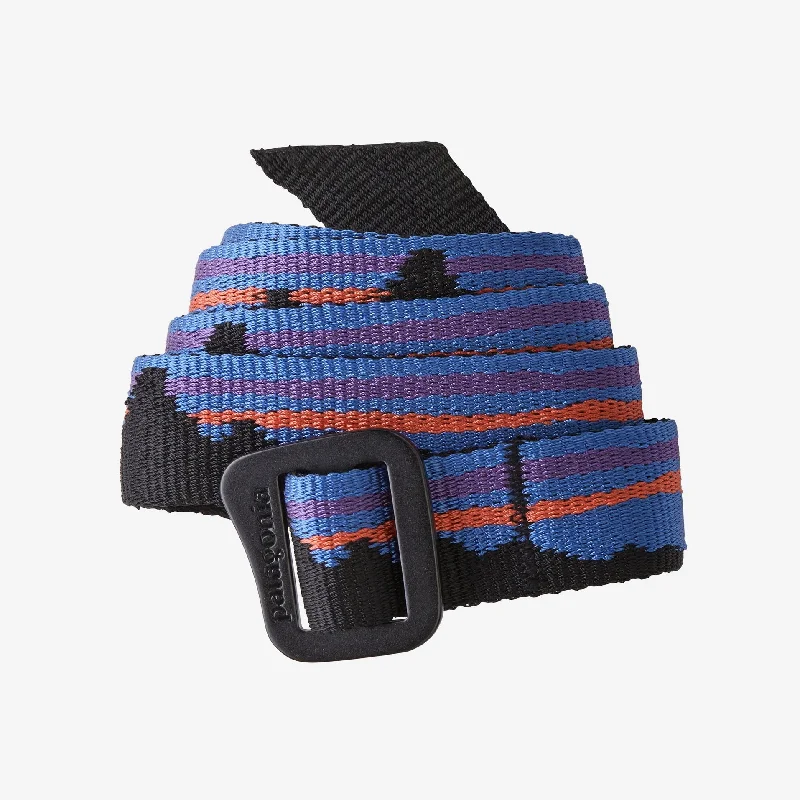 Patagonia Friction Belt - Fitz Roy Belt: Black